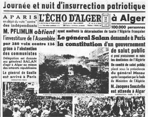 Qui prend le pouvoir en Algérie en mai 1958 ? L'onde de choc qui renversa la République