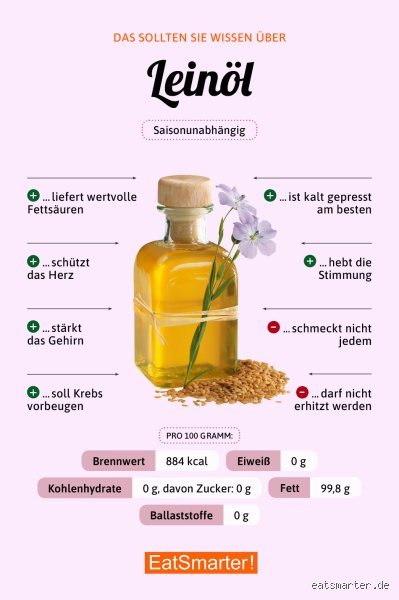 Ist 1 Esslöffel Leinöl am Tag gesund für unseren modernen Alltag voller Schadstoffe?