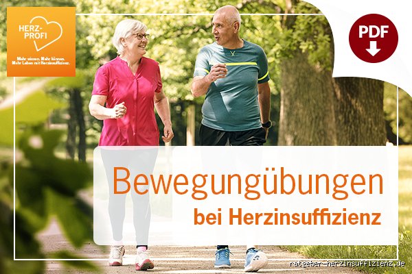 Ist Bewegung bei Herzschwäche gut?