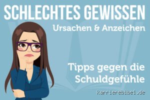 Ist ein schlechtes Gewissen gut?