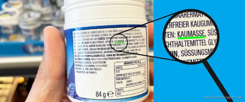 Ist Kaumasse ungesund?