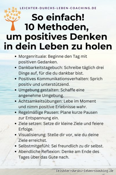 Ist positives Denken wichtig?
