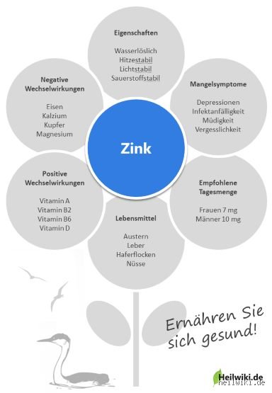 Kann überschüssiges Zink ausgeschieden werden?