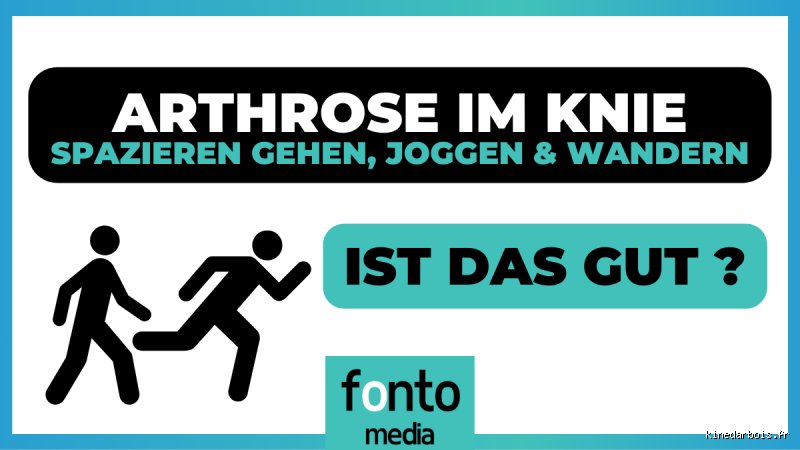 Spazierengehen bei Kniearthrose: Ja oder Nein? Was wirklich hilft!