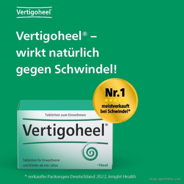 Wann darf man Vertigoheel nicht nehmen?