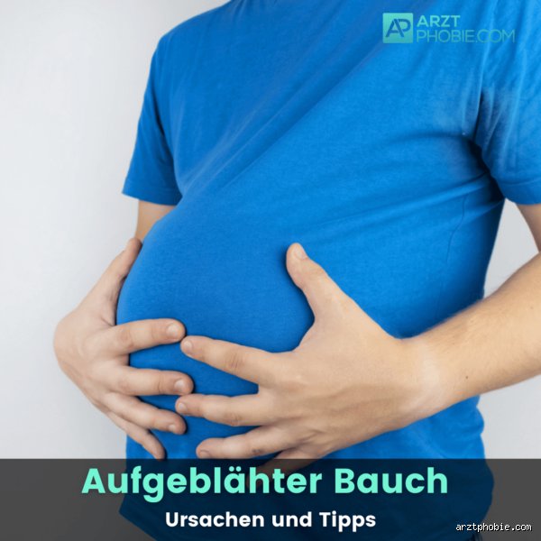 Warum habe ich so einen aufgeblähten Bauch?