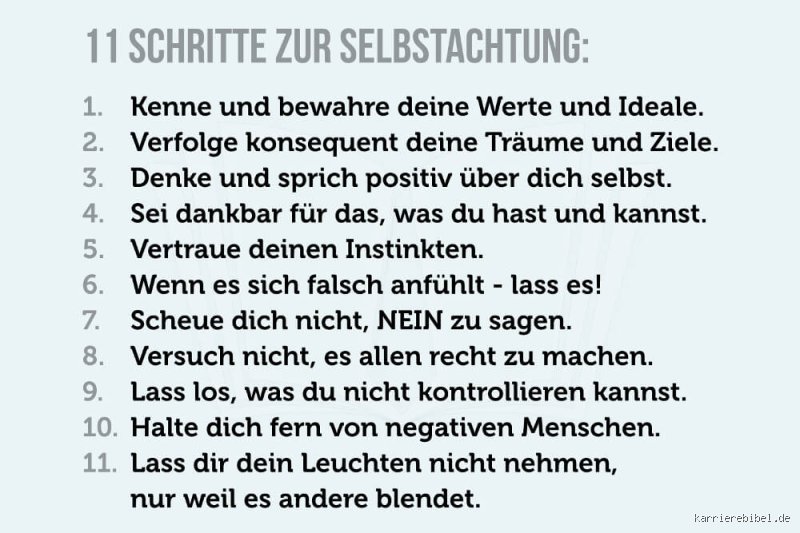 Warum ist Selbstachtung so wichtig?