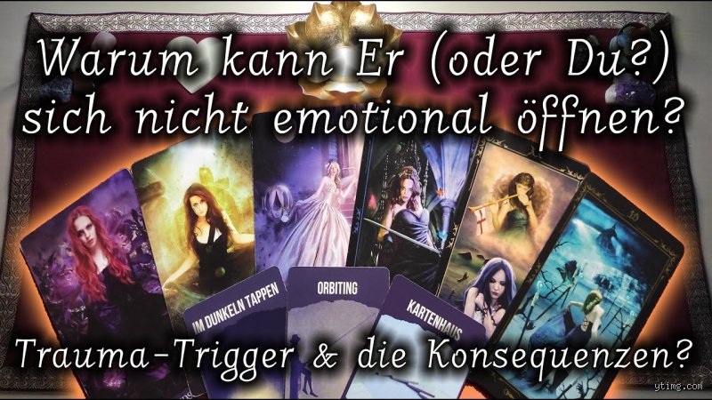 Warum kann ich mich emotional nicht öffnen?