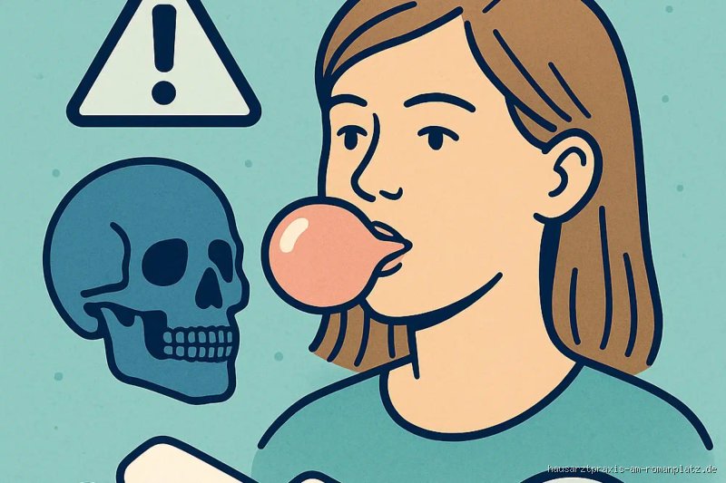 Warum sollte man nachts kein Kaugummi kauen? Risiken und physiologische Folgen