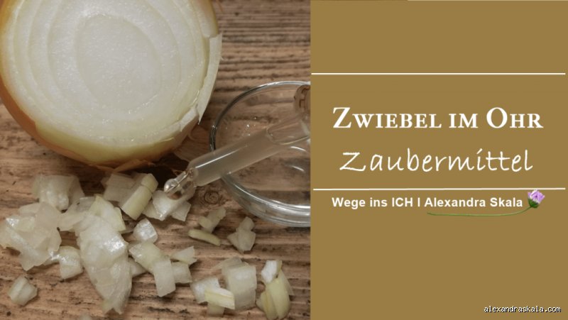 Was bringt eine Zwiebel am Ohr?