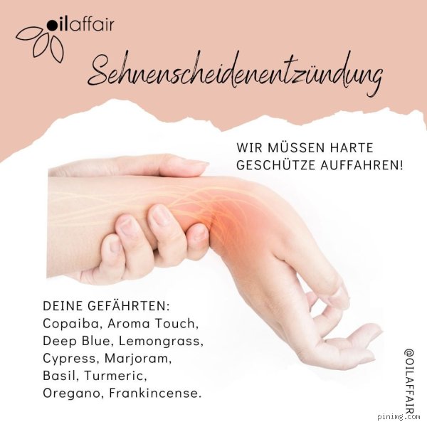 Was hilft bei Sehnenscheidenentzündung: Wärme oder Kälte?
