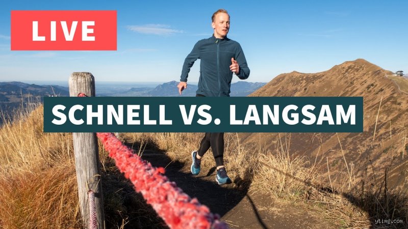 Was ist besser: schnell oder langsam Joggen?