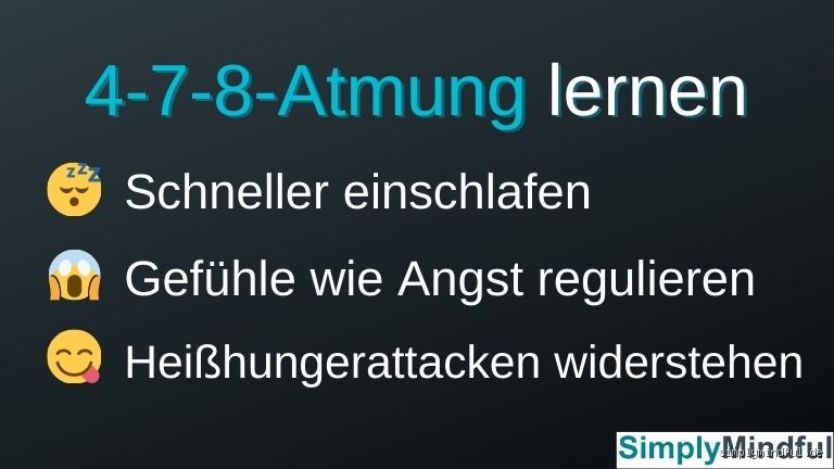 Was ist die 478 Methode zum Einschlafen?