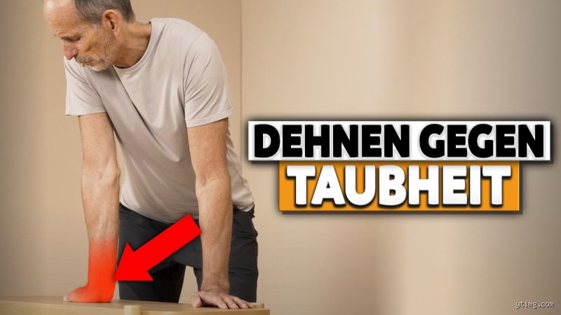 Was kann man gegen Taubheitsgefühl in der Hand machen?