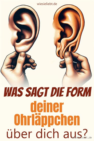 Was sagen Ohrläppchen über einen Menschen aus?