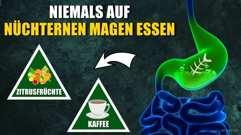 Was sollte man nicht auf nüchternen Magen essen?