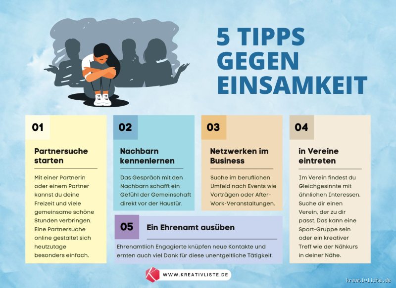 Was tun gegen Traurigkeit und Einsamkeit?