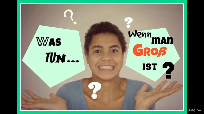 Was tun, wenn man groß muss, aber nicht kann?