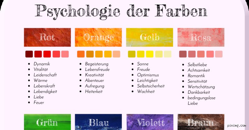 Welche Farbe ist gut für die Seele?