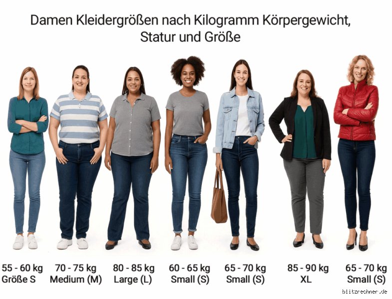 Welche Kleidergröße bei 95 kg? Der große Passform-Ratgeber (Teil 1)