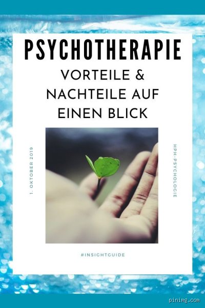 Welche Nachteile hat Psychotherapie?