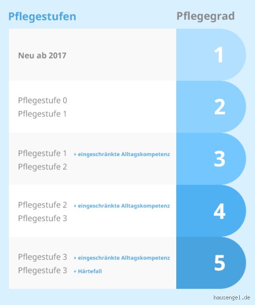 Welche Pflegestufe bekommt man bei Depressionen?
