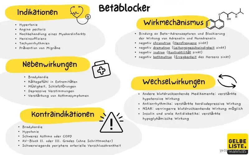 Welcher Betablocker beruhigt wirklich bei akuter Nervosität?