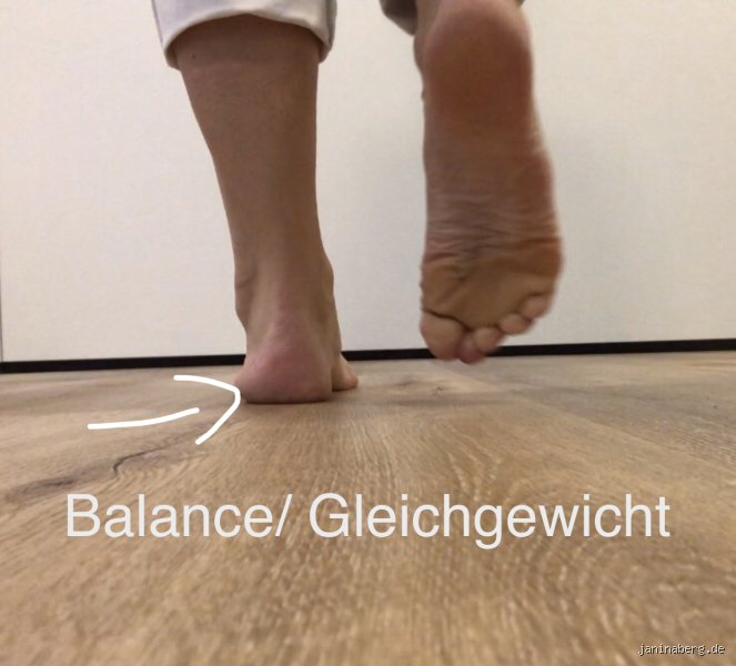 Welcher Zeh sorgt für Gleichgewicht?