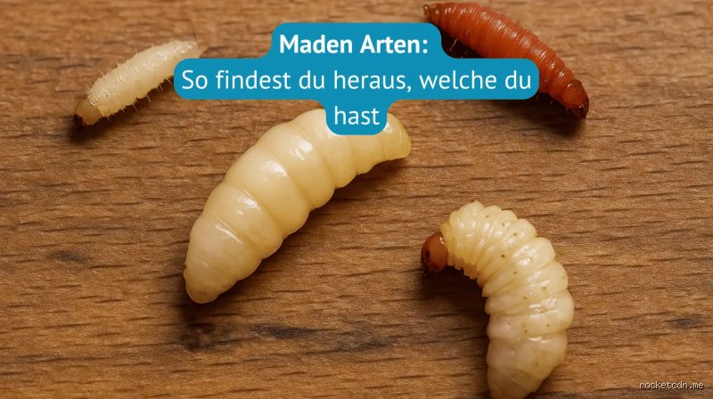Wie erkenne ich Maden im Körper? Alles, was du wissen musst