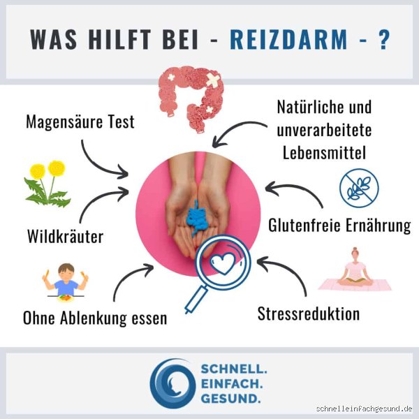 Wie heile ich Reizdarm?
