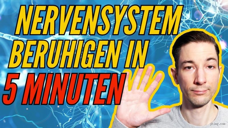 Wie kann ich meine Nerven beruhigen?