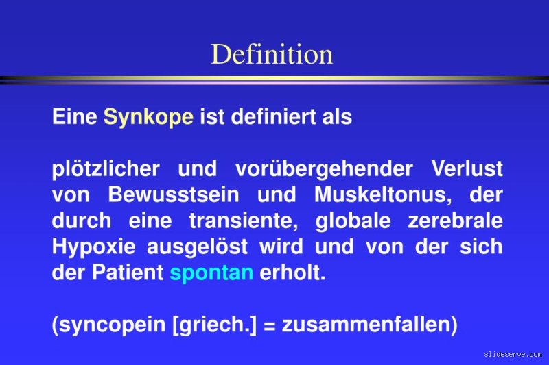 Wie kündigt sich eine Synkope an? Anzeichen und Warnsignale