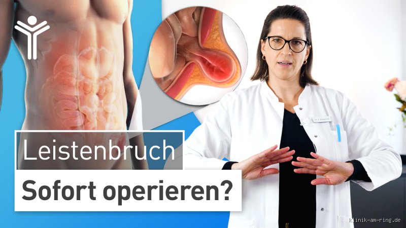 Wie lange kann ein Leistenbruch unbemerkt bleiben?