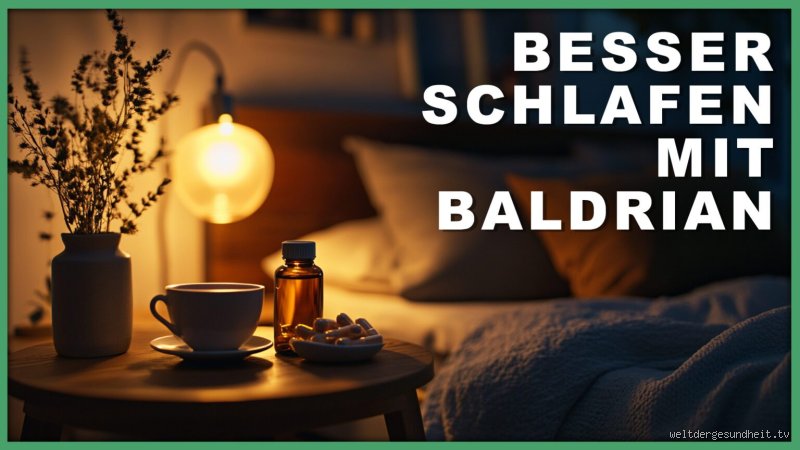 Wie lange schläft man mit Baldrian?