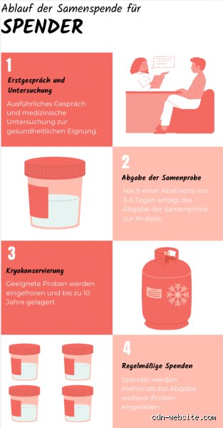 Wie oft darf man eine Samenspende abgeben?