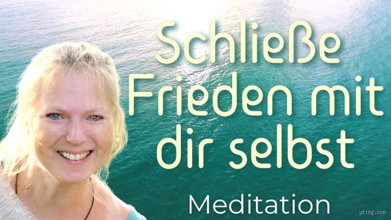 Wie schließt man Frieden mit sich selbst?