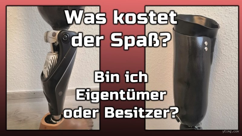 Wie viel kostet eine Beinprothese?