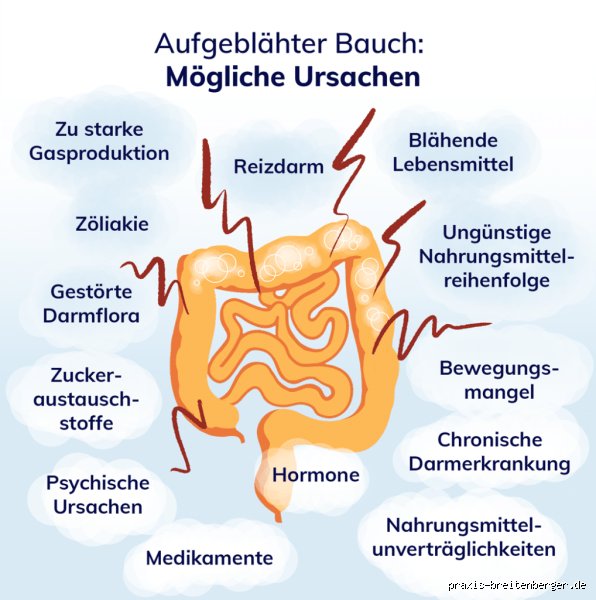 Woher kommt ein aufgeblähter Oberbauch? Die ehrliche Ursachenforschung