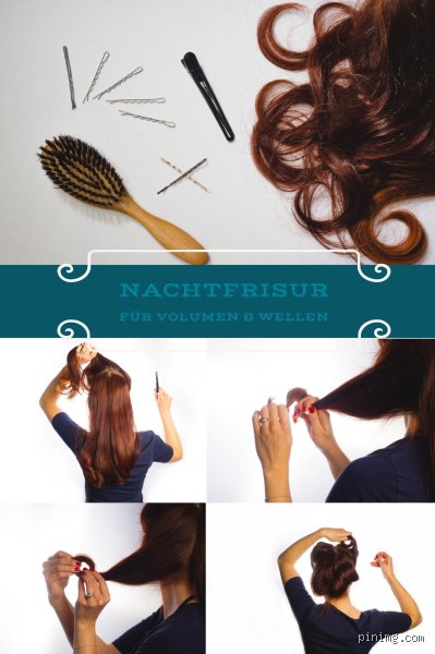 Was mache ich nachts mit meinen Haaren?