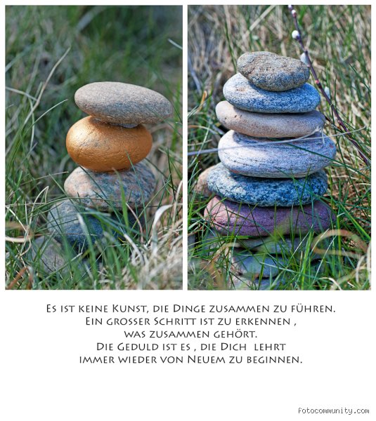Welcher Stein steht für Geduld?