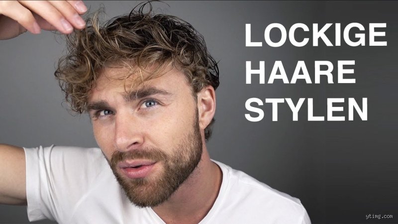 Wie Haare lockig machen Männer?