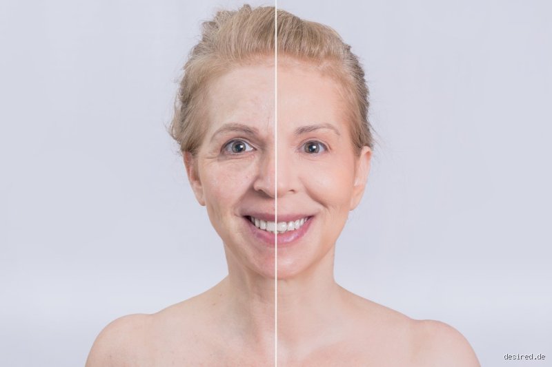 Wie kann man Falten im Gesicht Wegschminken?