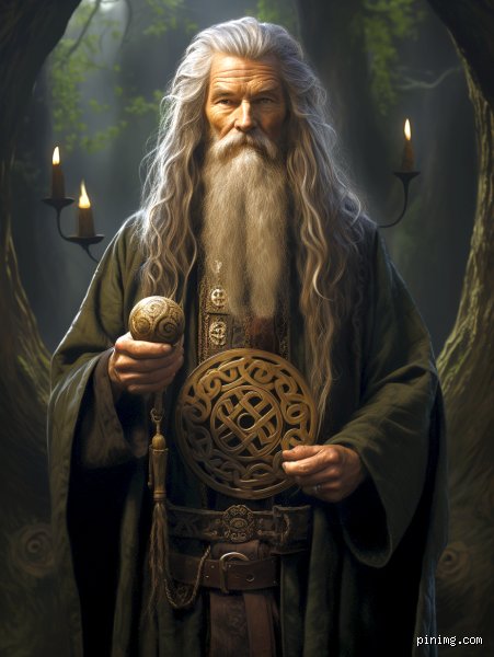 Wie sieht ein Druide aus?
