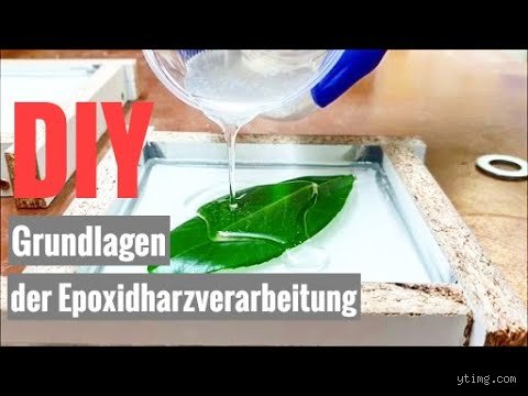 Kann man in Epoxidharz schrauben?