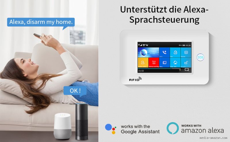 Kann man mit der Alexa einen Raum überwachen?