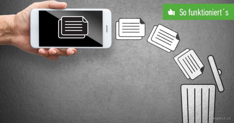 Endlich Platz schaffen: So leeren Sie den Papierkorb auf Ihrem Handy wirklich