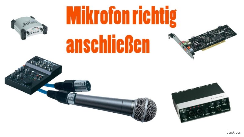 Was braucht man für ein Mikro?