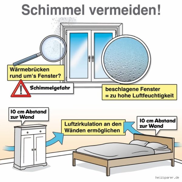 Kann Schimmel über Nacht entstehen?