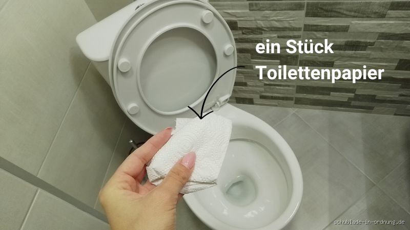 Was hält die Toilette über Wochen sauber?