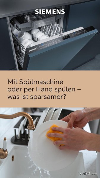Welches Spülprogramm ist am sparsamsten?